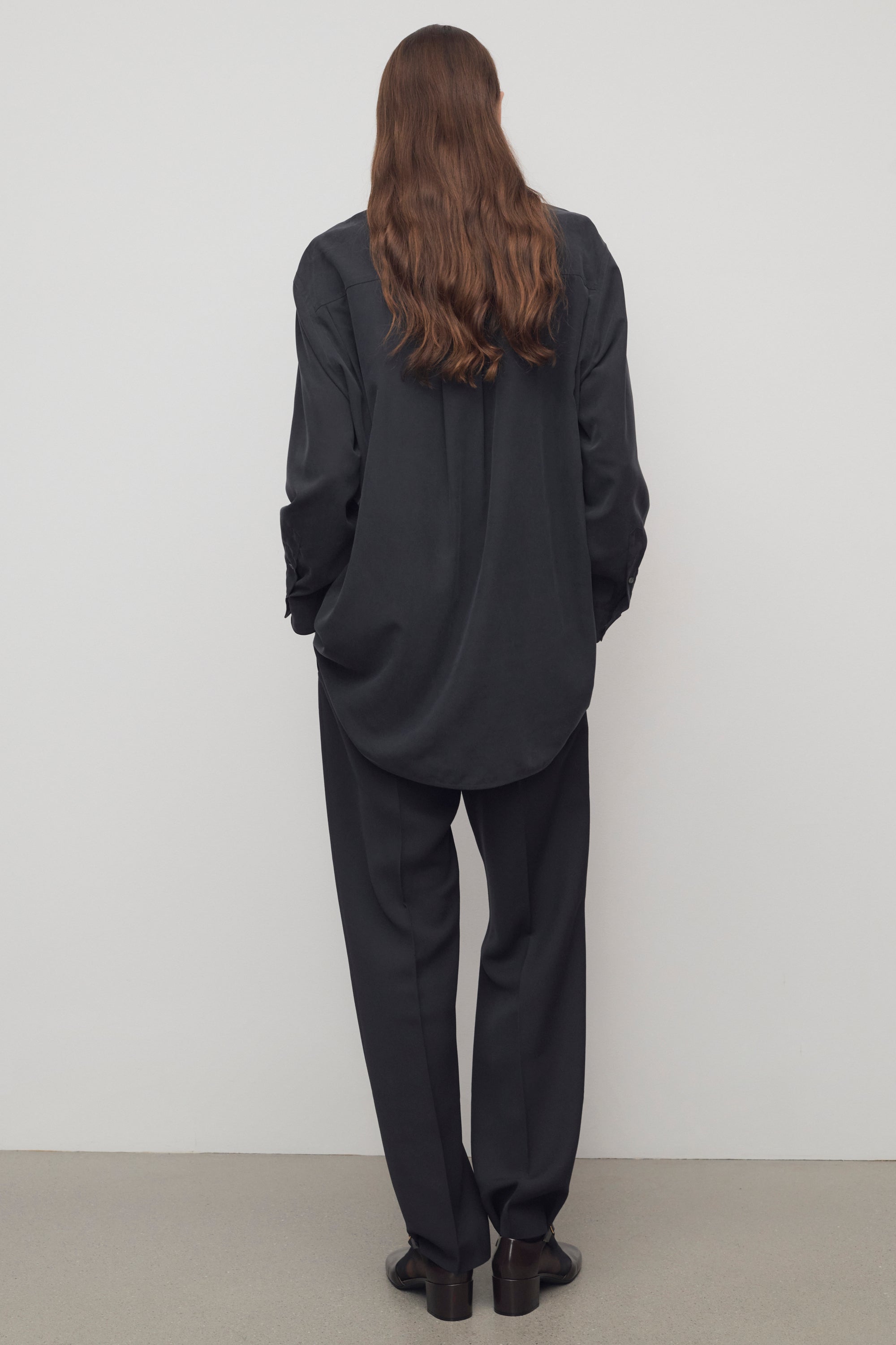 Relian Pant in Viscose and Silk